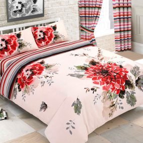 Red Flower Sheet